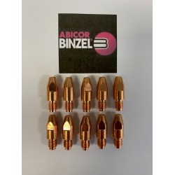 Binzel MIG Contact Tip M8 x 0.8mm (MB36/501) (Pack 10)