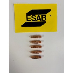 Esab MIG Contact Tip M6 x 0.8mm (Pack 5)