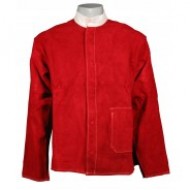 SWP Red Leather Welding Jacket - XL