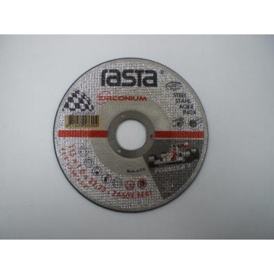 Rasta 4.1/2" Formula 1 Metal Cutting Disc ZA60X 115 x 1.0mm