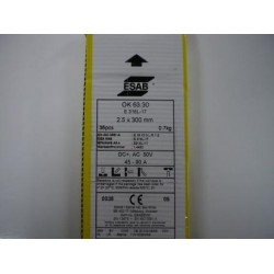 ESAB ESAB 0.6kg 2.5mm Stainless Steel Electrodes 67602520L0 67.60 Dissimilar 