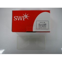SWP CR39 Anti-Spatter Lens 4.1/4" x 2" (Pack5)