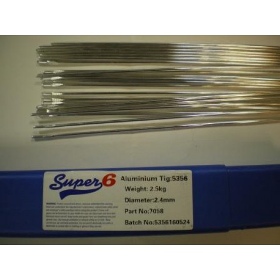 SWP Aluminium TIG Rod 3.2mm x 1000mm (5356) 2.5kg