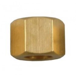 Gas Hose Nut 1/4" LH